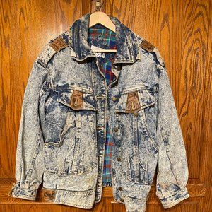 Mens Warm Denim Coat - Baby It's Cold Outside